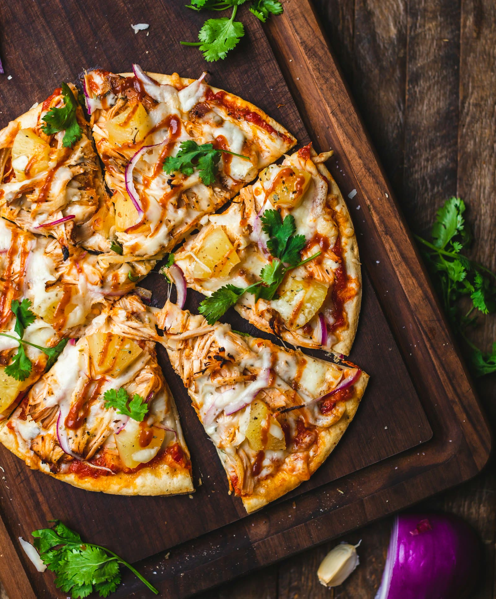 Pizza aus dem Ofen
